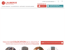 Tablet Screenshot of grand-toulouse-colocation.com